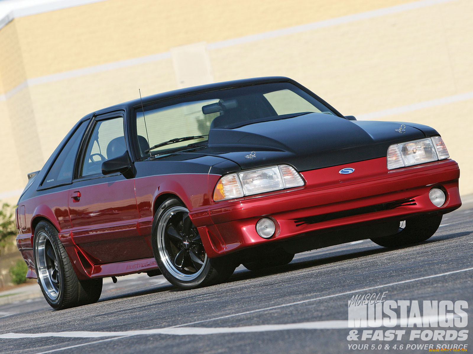1990, ford, mustang, gt, 